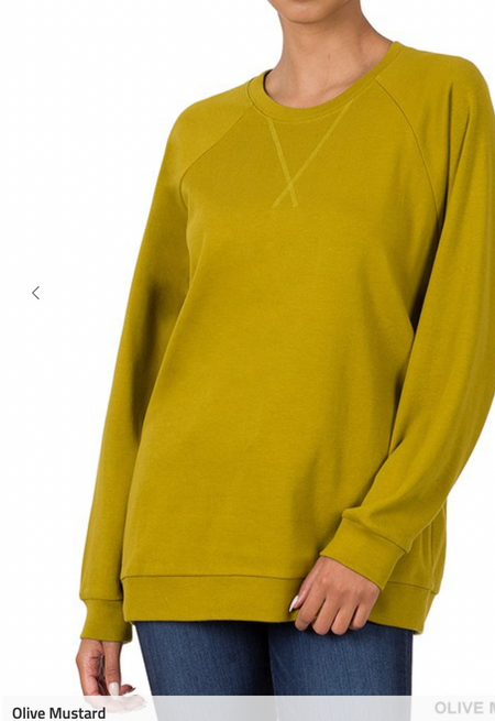 Spring Washed Thumbhole Top - More Colors