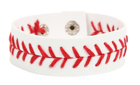 Bling Baseball Charm Bracelet