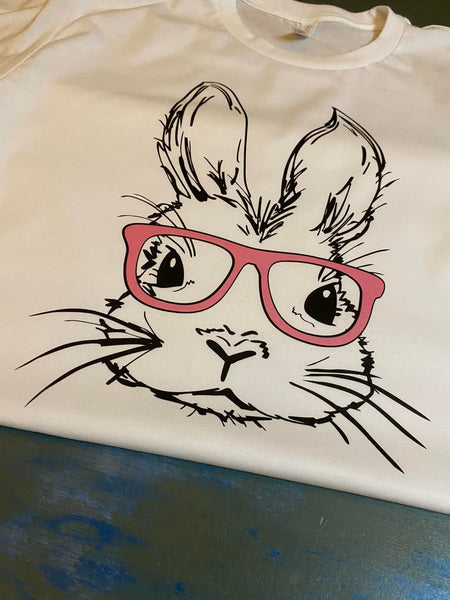 Blowing Bubbles Bunny TEE - DTG