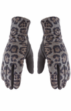 Ultra Soft Leopard Smart Gloves
