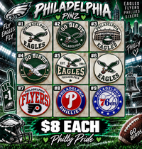 Philadelphia Sports Pins - Group 2