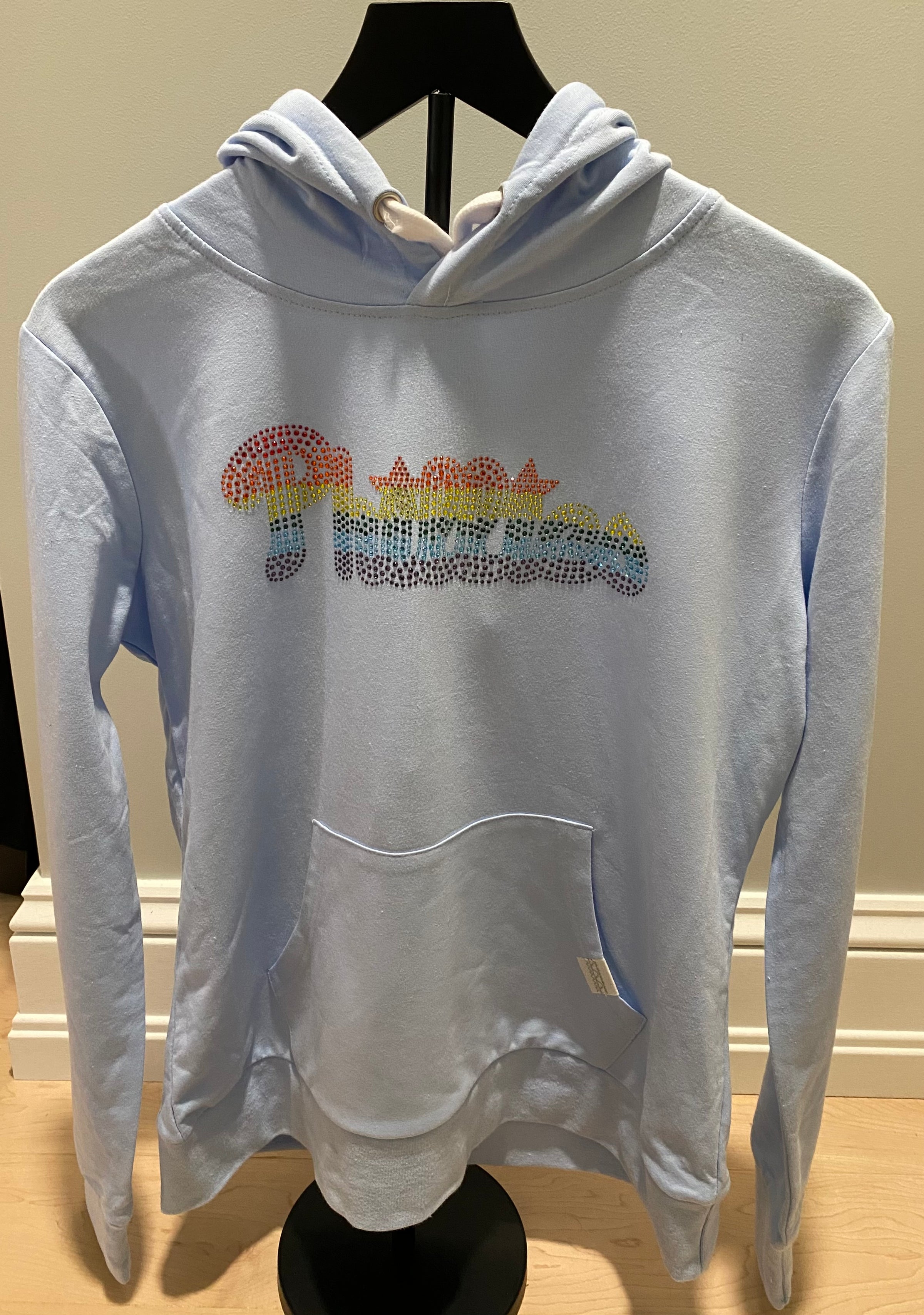 Phillies Pride Bling Lightweight Hoodie
