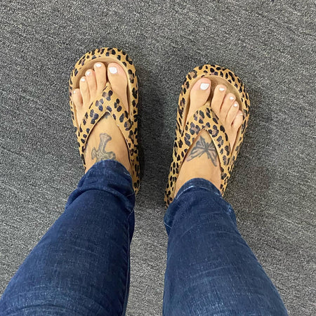 Cheetah Wedge Sneakers