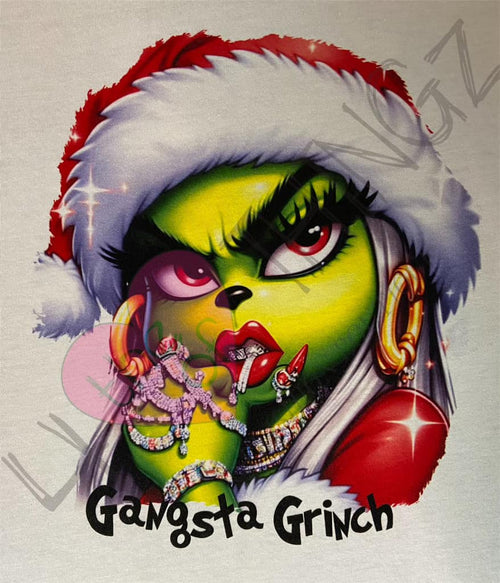 Gangsta Grinch -( ETA 12/2  ) HOODIE