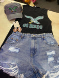 Eagles Tank (BLACK TANK GO BIRDS)