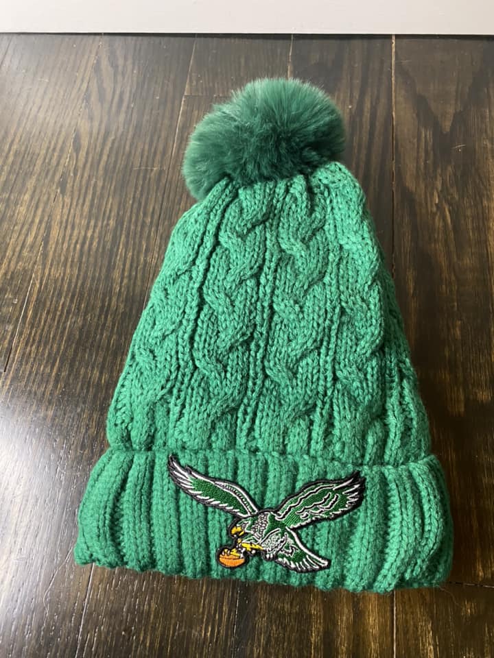 Eagles OG Pom Hat ( Lined ) ETA 4 WEEKS ( 2 colors )