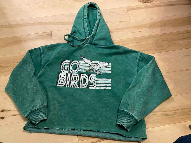 Ultra Soft Crop Hood - Go Birds (NEW PRINT) ETA 1 week