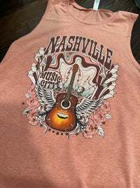 Nashville Music City Tank #1 (2 colors)