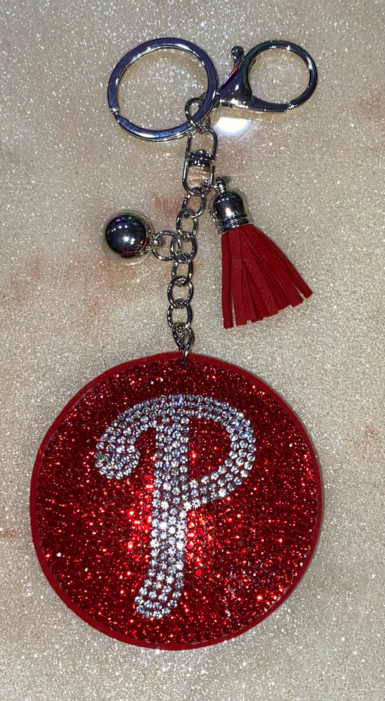 Bling Phillies Keychain