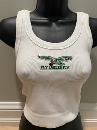 FEF Patch Ribbed Cropped Tank