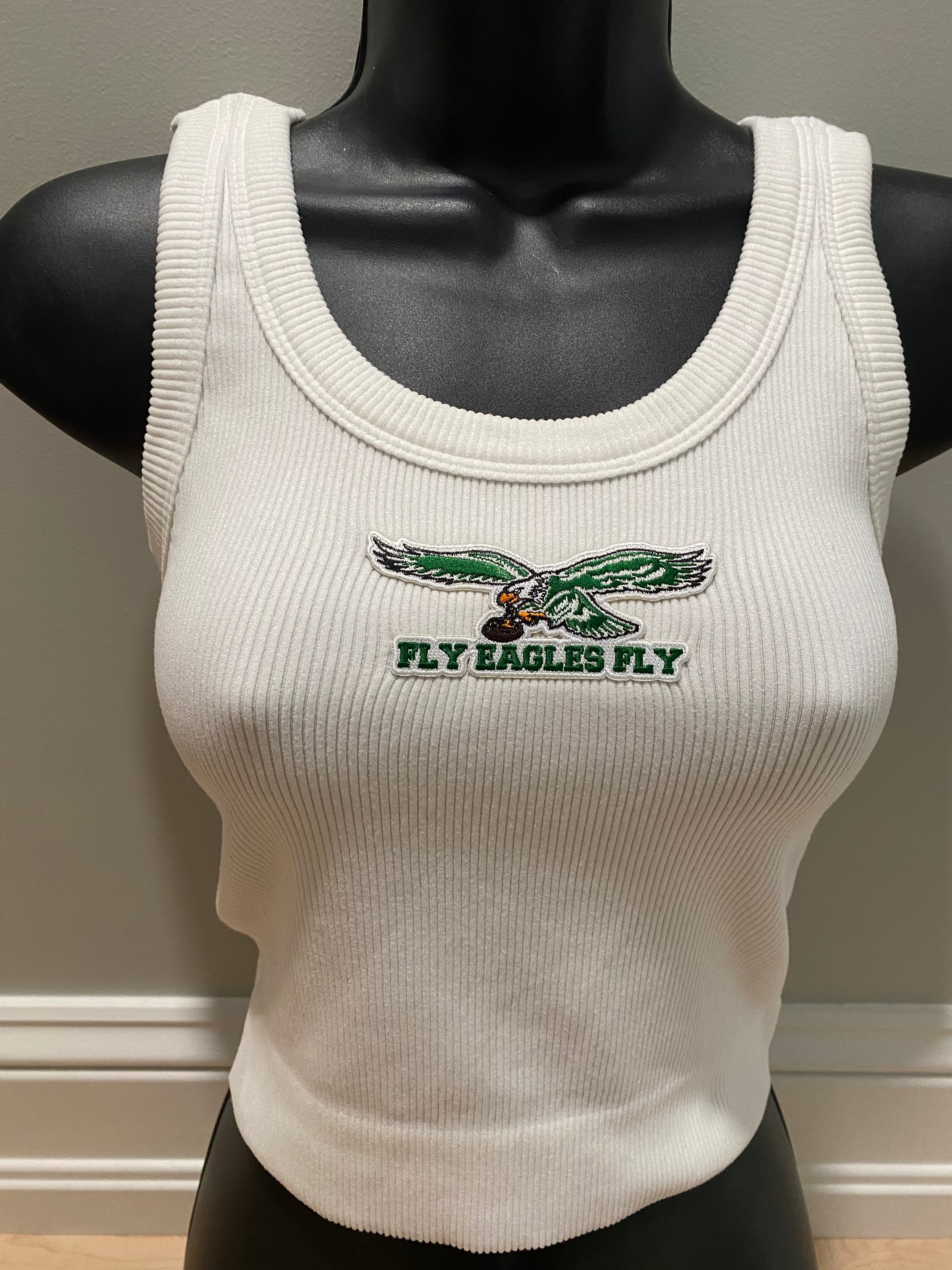 FEF Patch Ribbed Cropped Tank