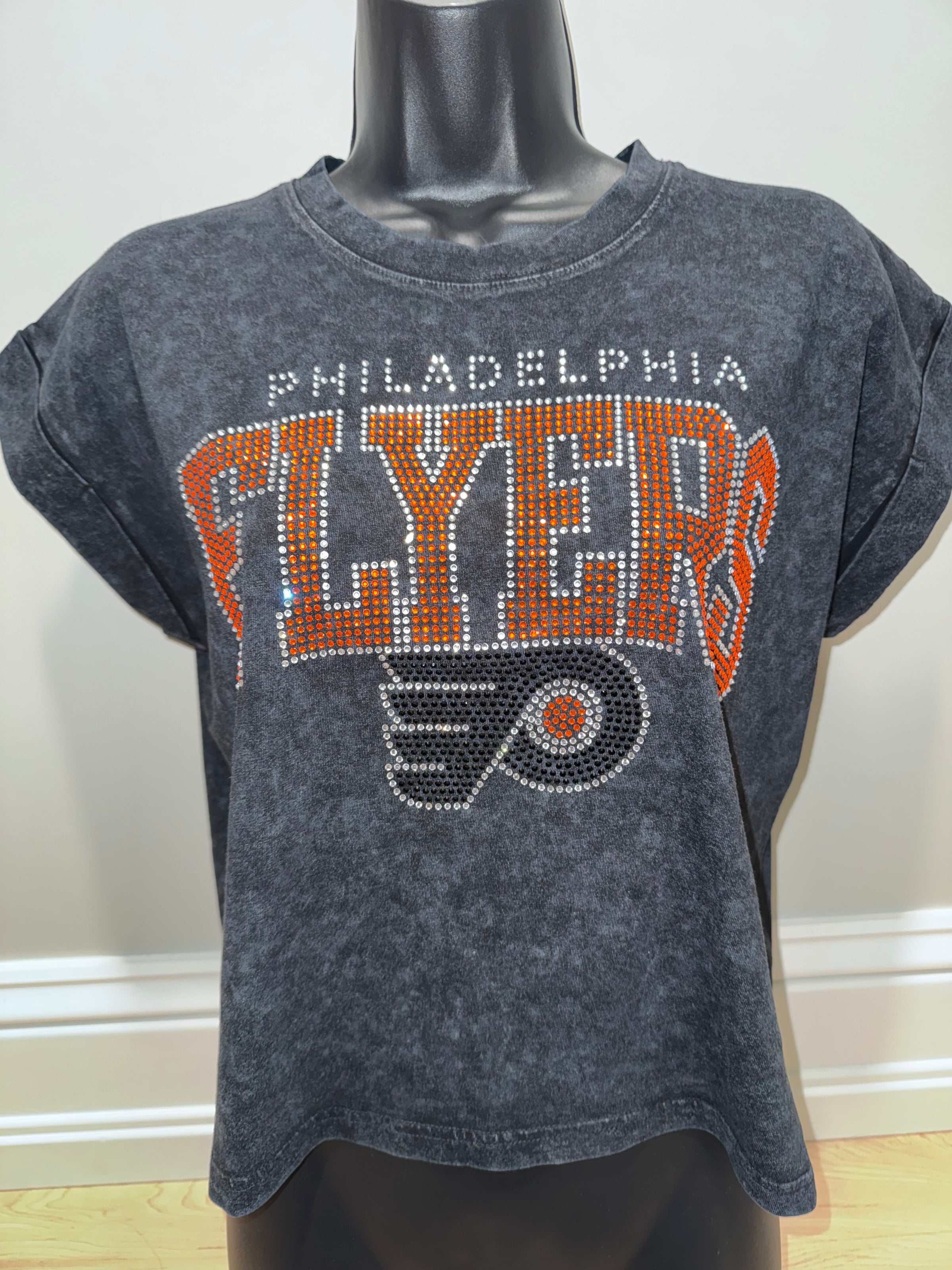Flyers Vintage Washed More Cropped Tee