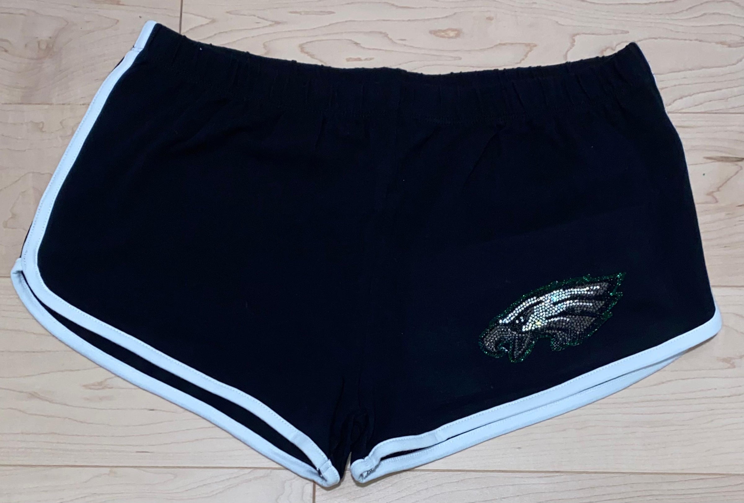 E Head Bling Booty Shorts