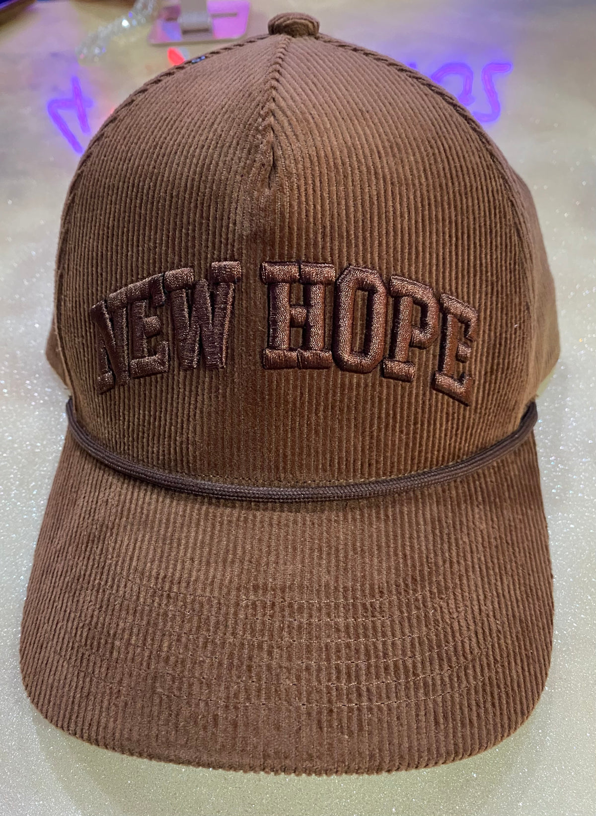New Hope Puffy Embroidered Hat