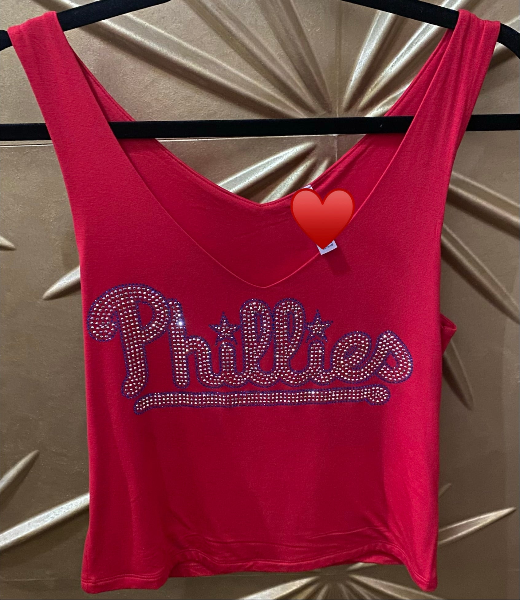 Philly Bling Double Layered Tank