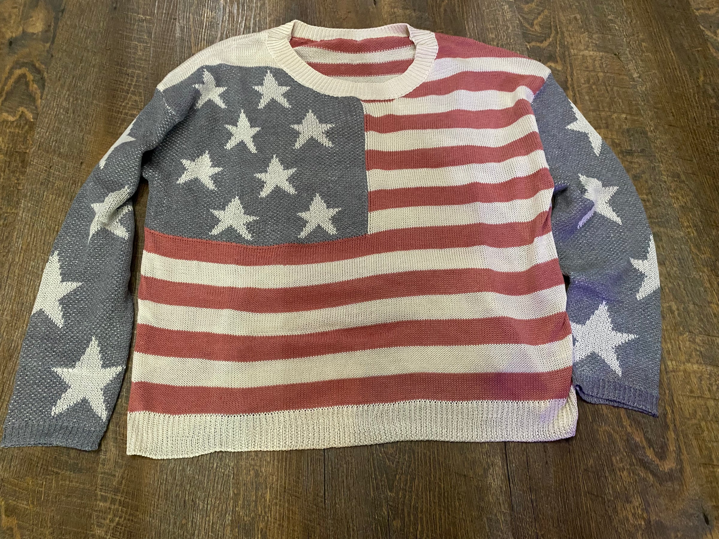 American Flag Sweaters