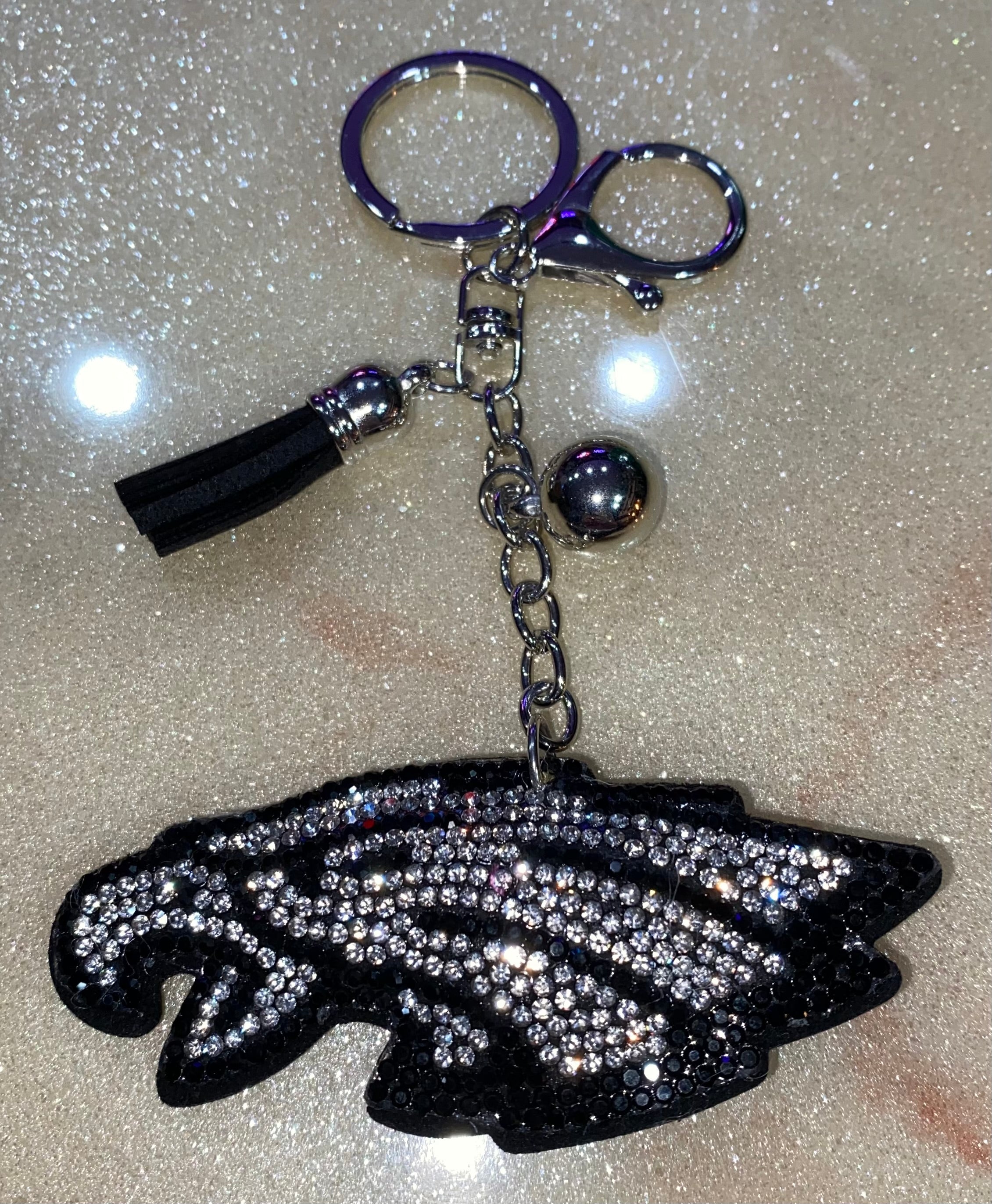 Bling E Keychain