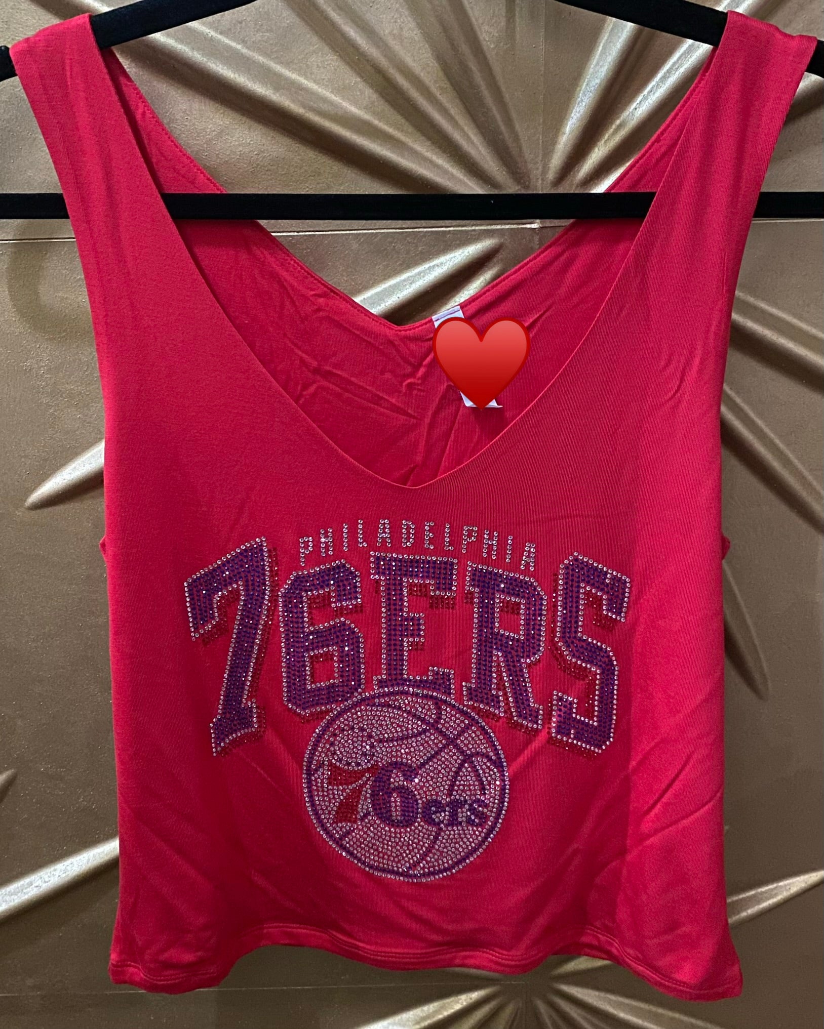 76er Double Logo Double Layered Tank