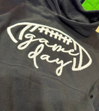 Game Day Embroidered Pullover Hoodie (Relaxed Fit)
