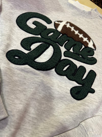 Game Day Patch Relaxed Fit Fleece Sweatshirt (Style #1)