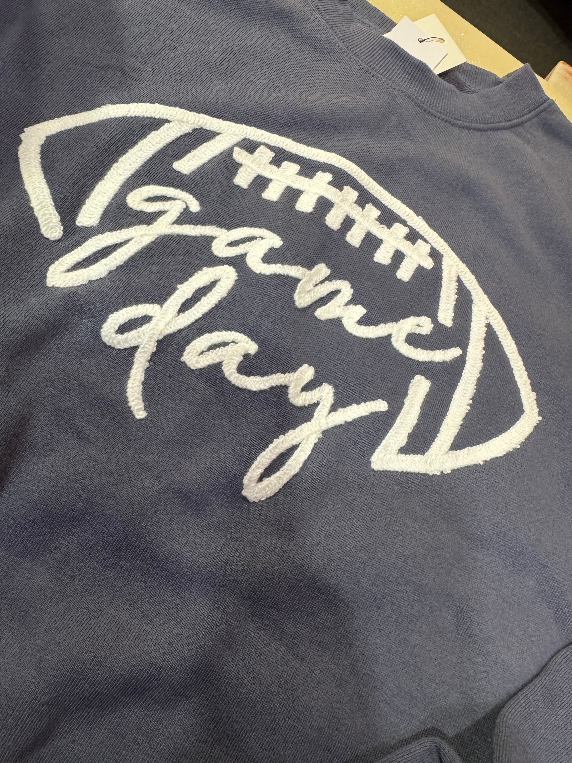 Game Day Embroidered Relaxed Fit Sweatshirt