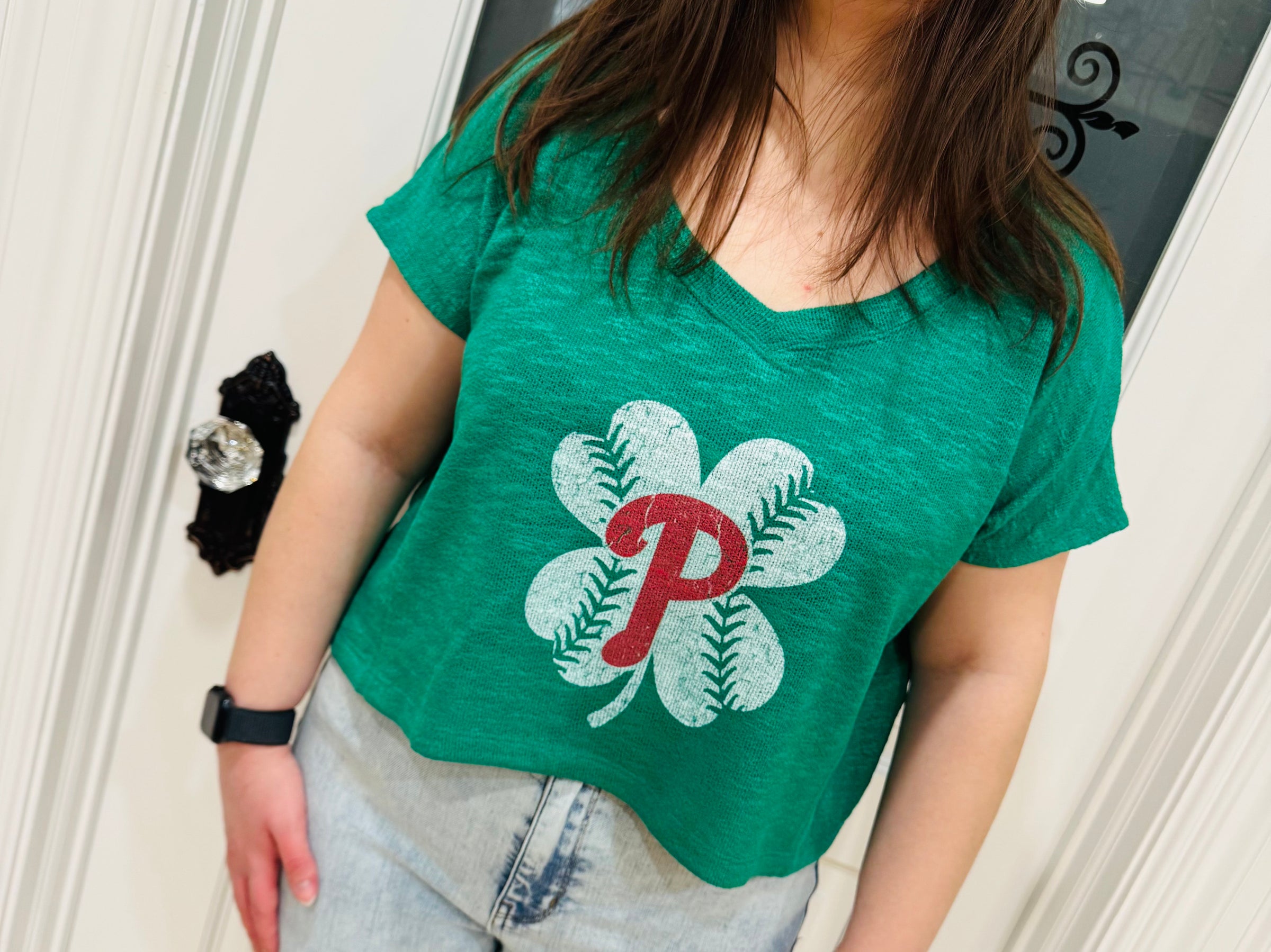 Philly Saint Patrick's Day Crop Top