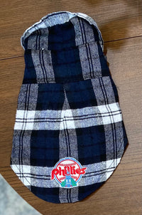 Pet Flannel w/ Patches