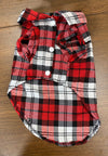 Pet Flannel w/ Patches