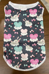 Adorable Print Pet T-Shirt Style 1 (various patterns)