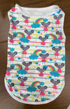 Adorable Print Pet T-Shirt Style 1 (various patterns)