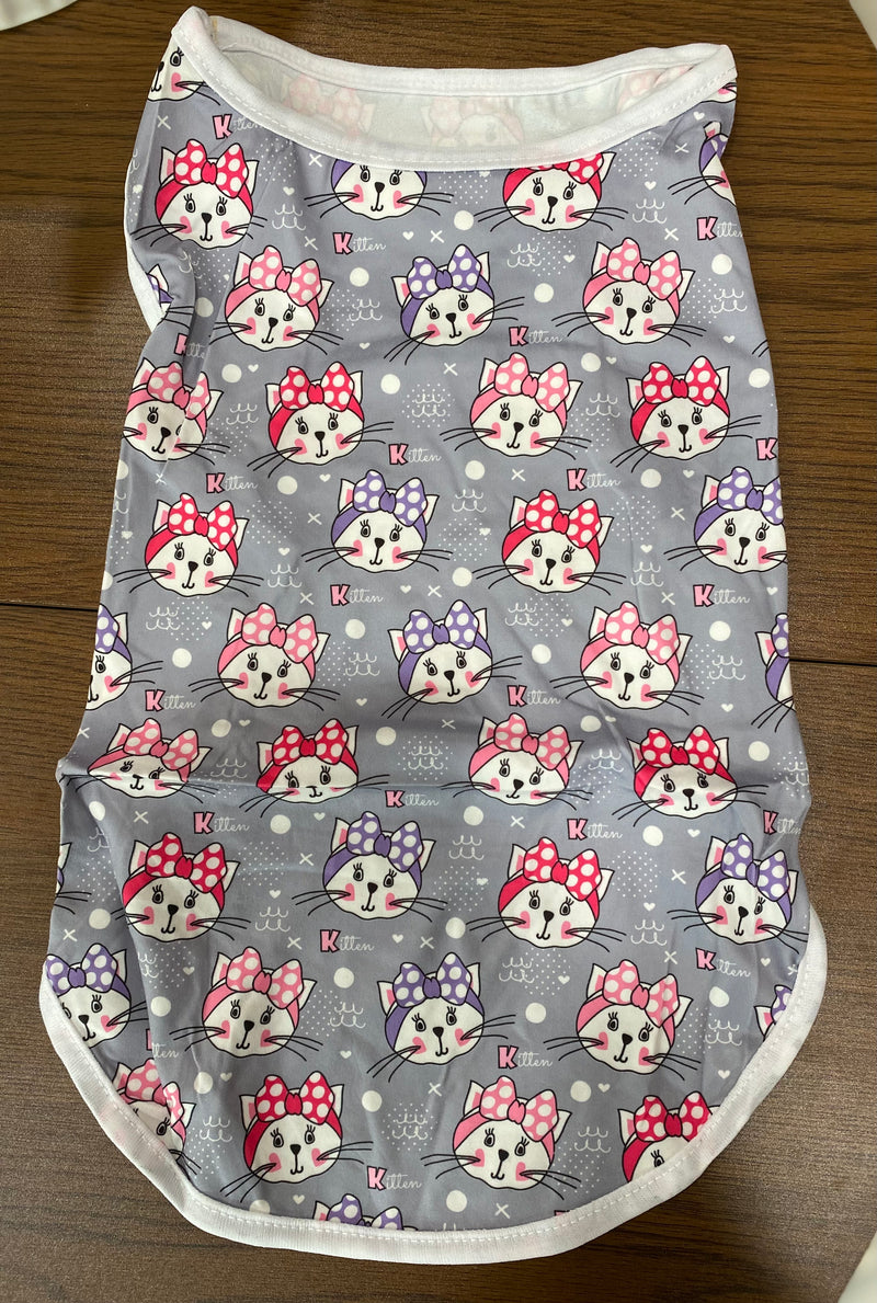 Adorable Print Pet T-Shirt Style 1 (various patterns)