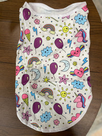 Adorable Print Pet T-Shirt Style 1 (various patterns)