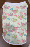 Adorable Print Pet T-Shirt Style 1 (various patterns)