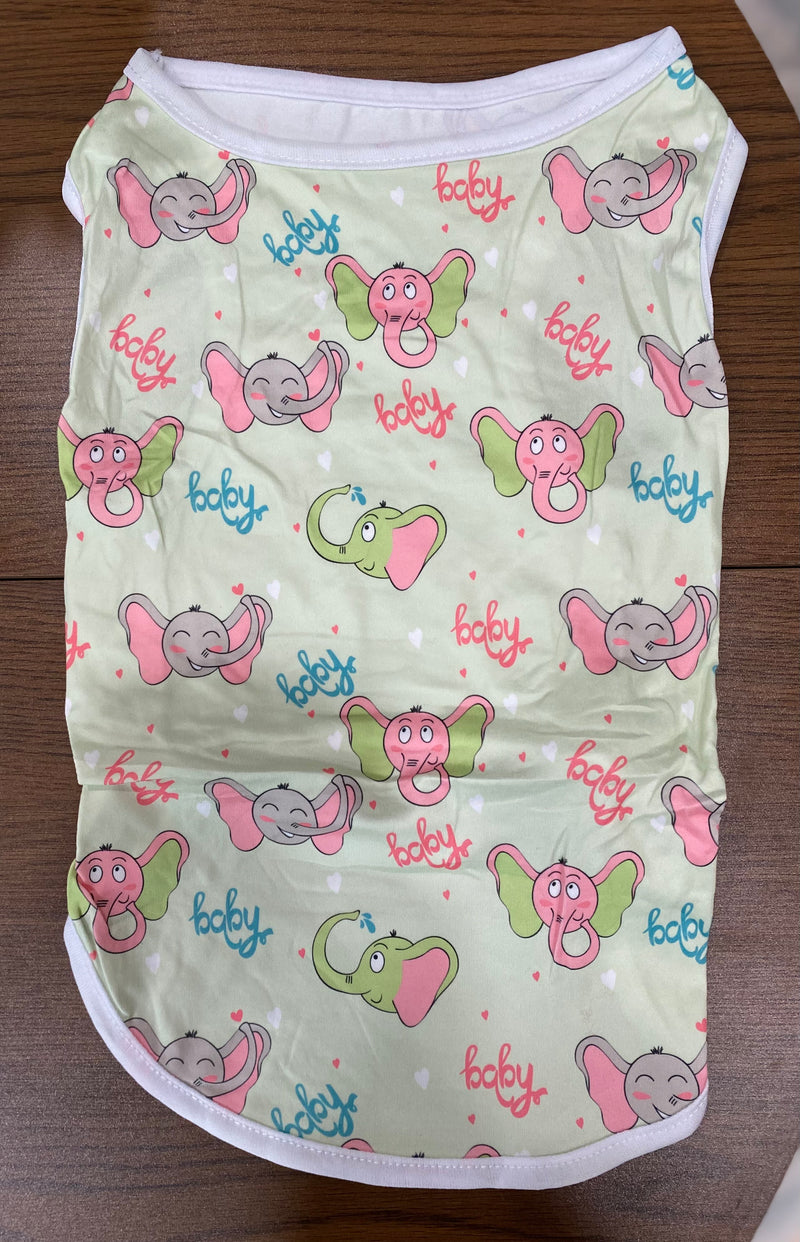 Adorable Print Pet T-Shirt Style 1 (various patterns)