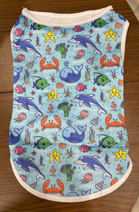 Adorable Print Pet T-Shirt Style 1 (various patterns)
