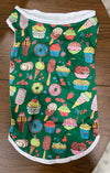 Adorable Print Pet T-Shirt Style 1 (various patterns)