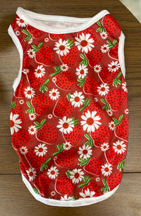 Adorable Print Pet T-Shirt Style 2 (various patterns)