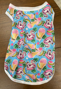 Adorable Print Pet T-Shirt Style 2 (various patterns)