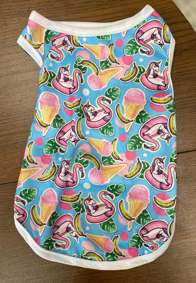 Adorable Print Pet T-Shirt Style 2 (various patterns)