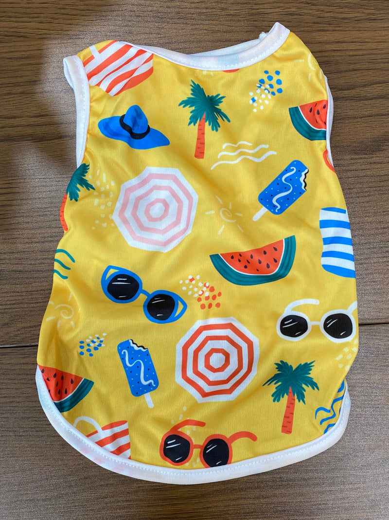 Adorable Print Pet T-Shirt Style 2 (various patterns)