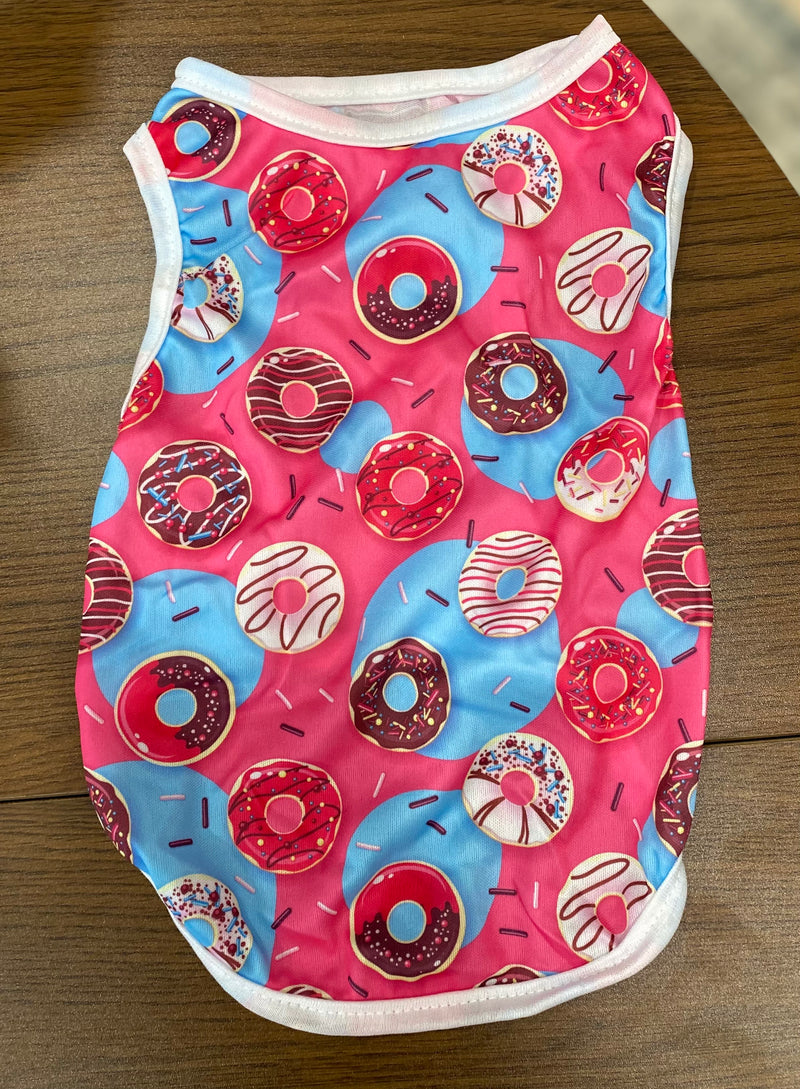 Adorable Print Pet T-Shirt Style 2 (various patterns)