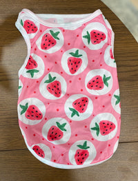 Adorable Print Pet T-Shirt Style 2 (various patterns)