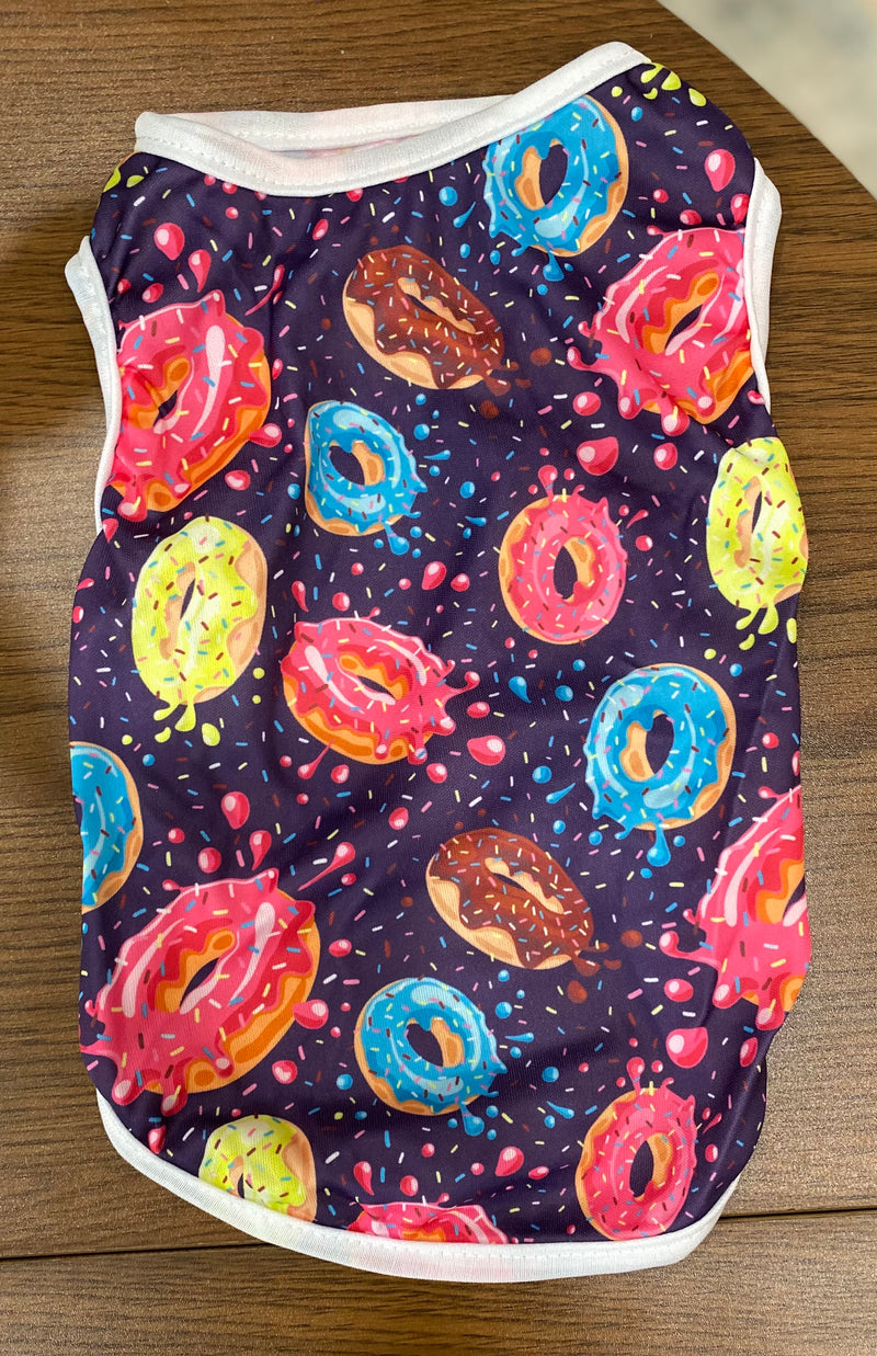 Adorable Print Pet T-Shirt Style 2 (various patterns)