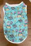 Adorable Print Pet T-Shirt Style 2 (various patterns)