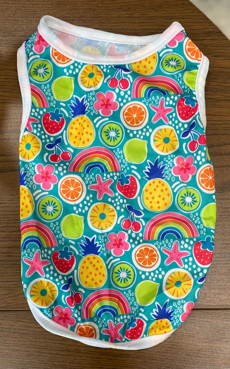 Adorable Print Pet T-Shirt Style 2 (various patterns)