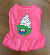 Phanatic Ice Cream Cup Ruffle Pet Dress