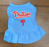 Philly Logo with P Ruffle Pet Dress