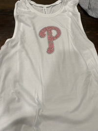 Red P Bling Tank