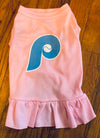 Philly Blue P Ruffle Pet Dress
