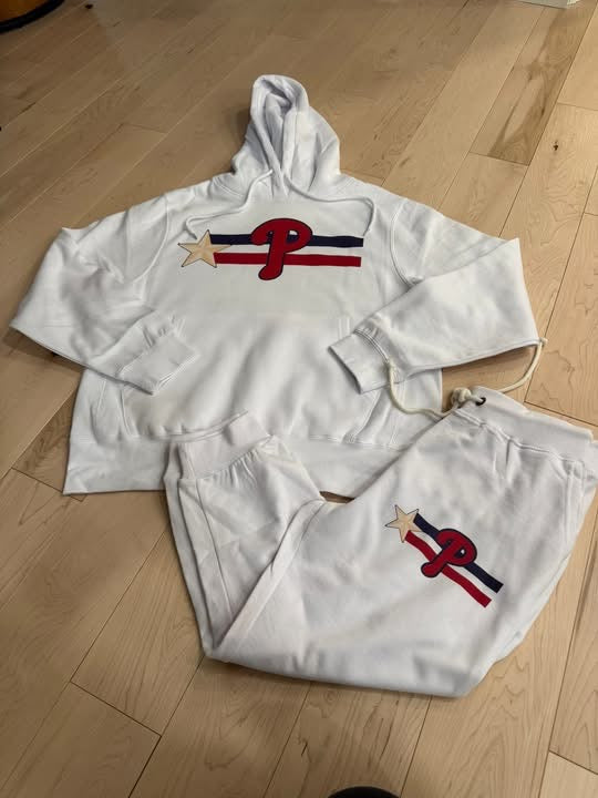 Vintage Star and Stripe Phillies Hoodie